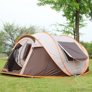 3-4 Person Automatic Pop up Camping Waterproof Dome Tent